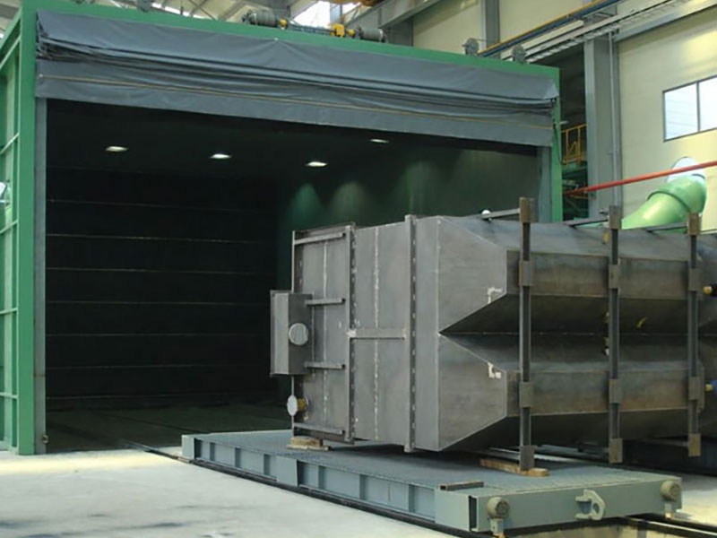 Q26 Trolley Type Sand Blasting Chamber