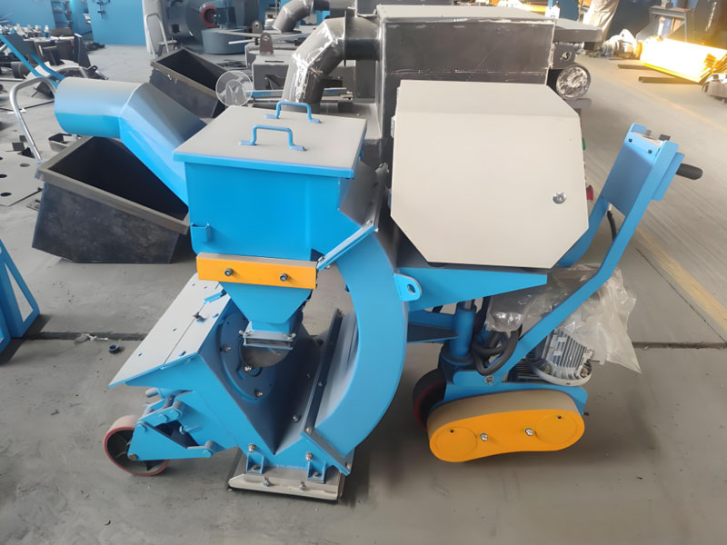 Pavement shot blasting machine