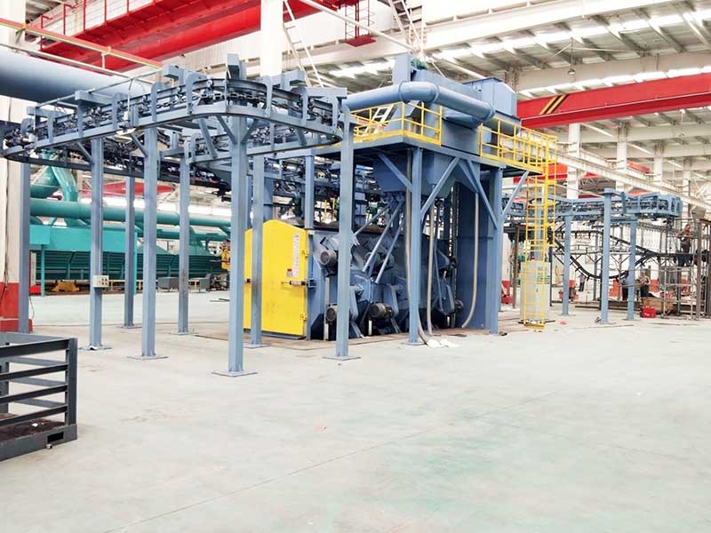 Q58 Accumulative catenary sand blast machines