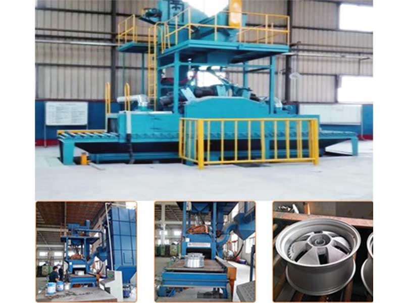 QLG1300  Alloy Wheels  Shot Blasting Machines