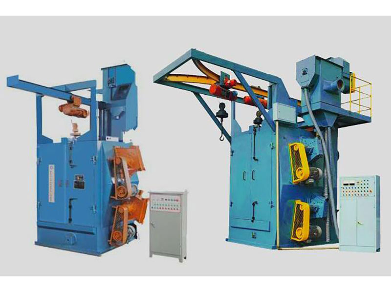 Q37 Series Double Hanger Hook Shot Blasting Machine For Cast