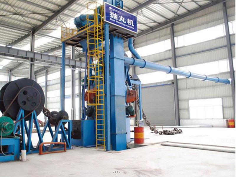 Sand Blasting Machine For Chain