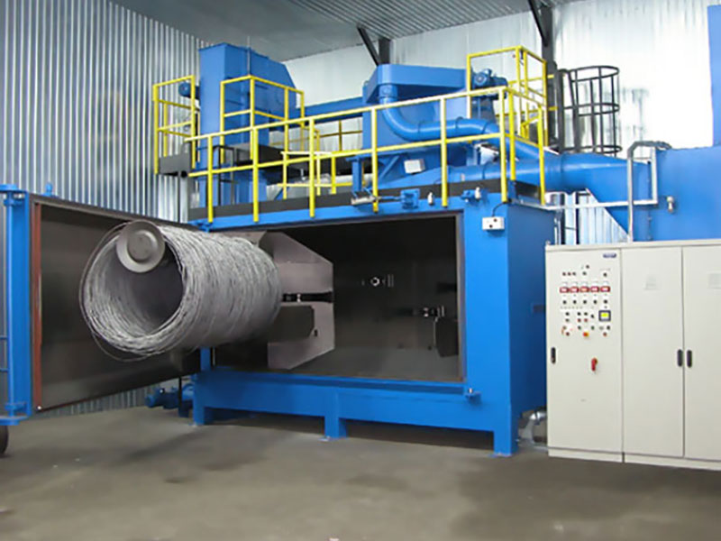 Coiled Wire  Shot Blasting Machines