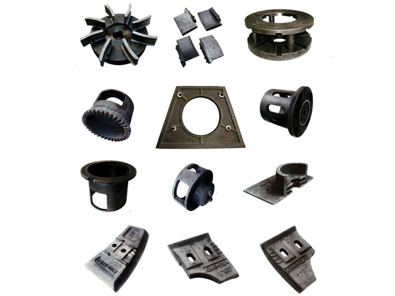 Spare parts of shot blasting machine