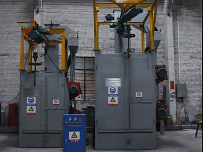 Q37 Series Double Hanger Hook Shot Blasting Machine For Cast