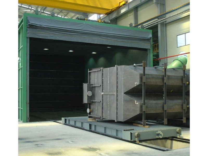 Q26 Trolley Type Sand Blasting Chamber/booth